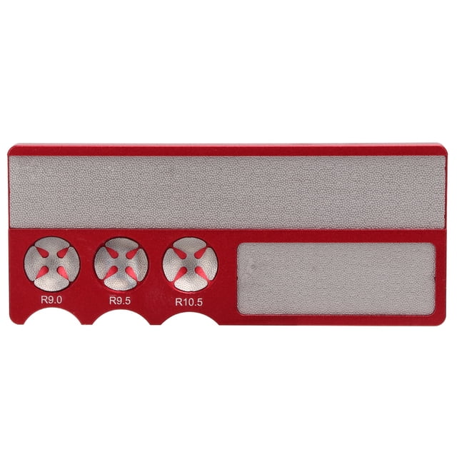 YLSHRF 4.7x2x0.2in Billiards Cue Tip Repair Tool, Billiards Club Grind Tool, Useful Tool For Billiard Lovers