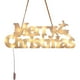 thumbnail image 2 of Feliz Navidad Letras Luces Colgantes Led Guirnalda Decoración Navidad Luces Para Puerta De Patio Árbol De Navidad Noticed HA037596-00, 2 of 6