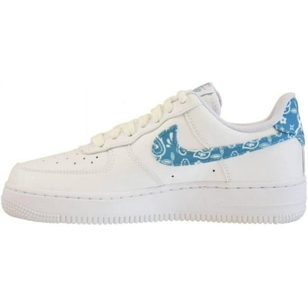 Women's Nike Air Force 1 '07 ESS Wht/Worn Blue-White-White (DH4406 100) - 5