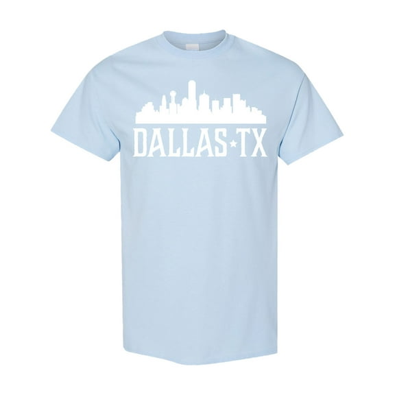 Inktastic Dallas Texas Skyline Tx Cities T-Shirt