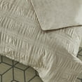 thumbnail image 3 of Cozy Tyme Chike Weighted Blanket - 8 Pound Quilted Cover 48"x 72" Taupe, 3 of 10