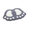 thumbnail image 2 of Bearachild Alfombra de baño duradera, alfombrillas antideslizantes fáciles de limpiar, alfombrillas multifuncionales, alfombrilla lujosa para Decoración del hogar gris-plata 40*60, 2 of 6