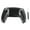Black, variant on Anti Slip Grip Cover DIY Replacement Back Shell for P5 Game Controller Enhances Protections and Comfort Gaming