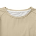 thumbnail image 6 of Holzkary Workout Tops for Women Crewneck Yoga Shirts Lightweight Athletic Gym Running Sport Casual T-Shirt Long Sleeve Shirts Crew Neck Casual Fall Fashion Blouses Basic Tops Work Clothes Beige S, 6 of 9
