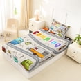 thumbnail image 4 of Erosebridal Kids Animal Bear Camping Tent RV Car Twin Sheet Sets 3pcs,Happy Adventure Bedding For Teens Boys Girls, 4 of 5