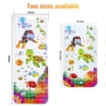 thumbnail image 2 of Non Slip Bath Mat Machine Washable, Cartoon Bathtub Shower Mat with Drain Holes, Strong Suction Cups for Smooth Surface, Quick Drying Bathroom Safety Mat, 40x16 Inch, Turtle, 2 of 6