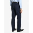 thumbnail image 3 of Chaps Flat Front Men's Navy Solid Classic Fit Tailored Suit Separate Pant, Sizes 30x30-38x32, 3 of 6