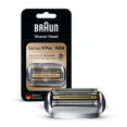thumbnail image 1 of Braun Tête de Rasoir Électrique Pièce de Rechange Argentée, Compatible avec les Rasoirs Électriques Series 9 Pro et Series 9 pour Hommes, 1 of 4