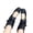 Black, variant on Women’s Cutout Ankle Boots, Bow Tie Ballet Flats Booties, Buckle Strap Shoes
