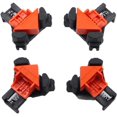 thumbnail image 1 of 4 Pack 5-22mm Right Angle Clamps, Spring Loaded, 90 Degree Right Angle Clamp, Corner, T-Joints, Woodworking Frame, Cupboards, Board Bracket, Woodworking Bracket, 1 of 6