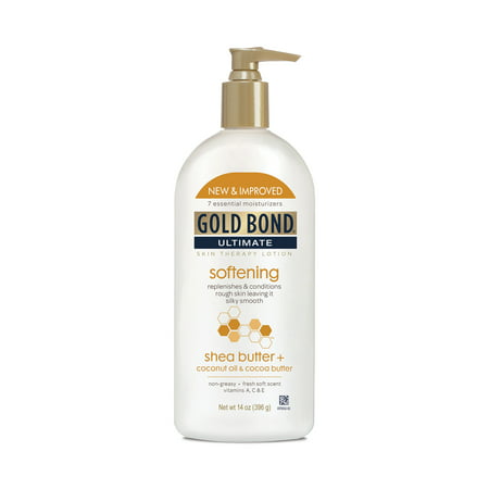 GOLD BOND® Ultimate Softening with Shea Butter Lotion (Best Skin Softening Body Lotion)