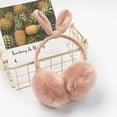 thumbnail image 3 of Love bow-tie design earmuffs Rabbit ears warm winter earmuffs, 3 of 5