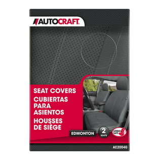 AutoCraft Car & SUV & Truck Seat Cushion, Black POLYESTER, Universal, Cooling Gel, All Season, Reversible AC2104BG