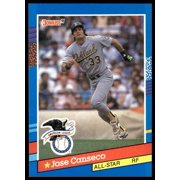 1990 Donruss Jose Canseco #50 Oakland Athletics Baseball Card