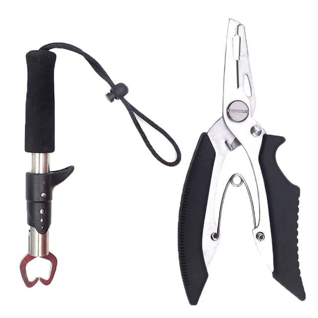Almencla Lip Grips ing Plier Scissor Gripper Lock Clip Grabber Ropes Camping