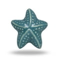 thumbnail image 5 of Set of Six Ceramic Starfish Turquoise Cabinet Knobs by Trinca-Ferro, 5 of 8