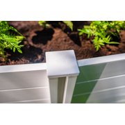 Vita Gardens Outdoor Patio Gardening Composting Keyhole Garden Bed, 6L x 6W
