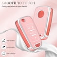 thumbnail image 3 of OFFCURVE for Chevy Key Fob Cover with Keychain,Premium TPU Full Protection Key Case Shell for Chevrolet Equinox Camaro Cruze Malibu Impala Spark Sonic GMC Buick Terrain Encore Allure Regal (White), 3 of 6