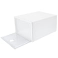 thumbnail image 4 of 1Pc Dustproof Transparent Shoes Box Footwear Box Plastic Shoes Box Stackable Shoes Box Storage Box for Hotel Storage Home, 4 of 6