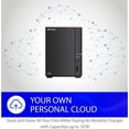 thumbnail image 4 of BUFFALO LinkStation 720 16TB 2-Bay Home Office Private Cloud Data Storage with Hard Drives Included/Computer Network Attached Storage/NAS Storage/Network Storage/Media Server/File Server, 4 of 4