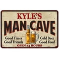 thumbnail image 1 of KYLE'S Man Cave Sign 16 x 24 Matte Finish Metal 116240011129, 1 of 1
