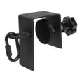 thumbnail image 3 of Door Mount Anchors for Resistance Bands, Space Saving Workout Hooks for Home Gym, Easy Install Fitness Equipment for Doors Under 50mm, Black, 3 of 9