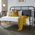 thumbnail image 4 of Liberty Furniture Industies, INC Vintage Series Twin Metal Day Bed - Black in Distressed Metal, 4 of 7