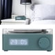 thumbnail image 4 of Altavoz X11 Clock Despertador Altavoz 360 Grados SONERO RETRO RETRO VINIL DISCUMADOR DE DISCURSO ALTA ALTA ALTATOR DC 5V1A, 4 of 7