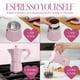 thumbnail image 3 of Paris Hilton - Cafetera de café y café de estilo italiano y cubano con perilla de corazón icónica, perfecta para un rico café expreso arom&amp;aa, 3 of 7
