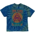 thumbnail image 3 of Urban Outfitters Women's X Pink Floyd Pyramid Blue Tie Dye Oversized Tee T-Shirt (Small/Medium, Blue/Green Tie Dye), 3 of 5
