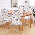 thumbnail image 2 of Yayeee 2 Pack Dining Chair Covers Stretch Parson Chairs Slipcovers Seat Protector, Colorful Abstract Pattern, 2 of 6