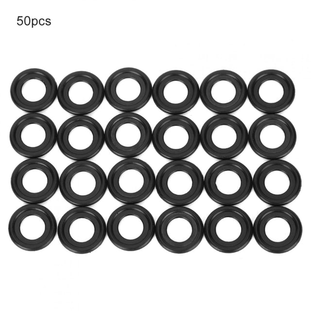 ,50pcs Oil Drain Plug Drain Plug Seals Rings Oil Drain Plug Gasket Seamless Integration