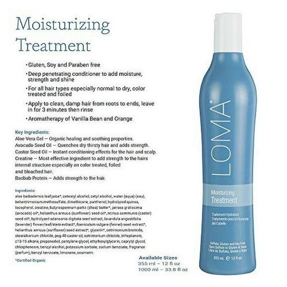 Loma Moisturizing Treatment, 33.8 Fl Oz (Pack of 1)