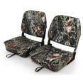 thumbnail image 1 of Costway 2-Piece Folding Boat Seat Set with Sponge Padding & Aluminum Hinges Low Back, 1 of 10