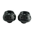 thumbnail image 1 of DYNWAVECA Generic Front Fork Wheel Frame Sliders Motorcycles Falling Protector Aluminum Motorcycle Fork Cup Replacement Easy to Install Black, 1 of 9