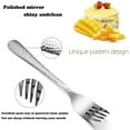 thumbnail image 5 of VeSteel 12-Piece Stainless Steel Hammered Dinner Forks Set - 7.9 inches, 5 of 6