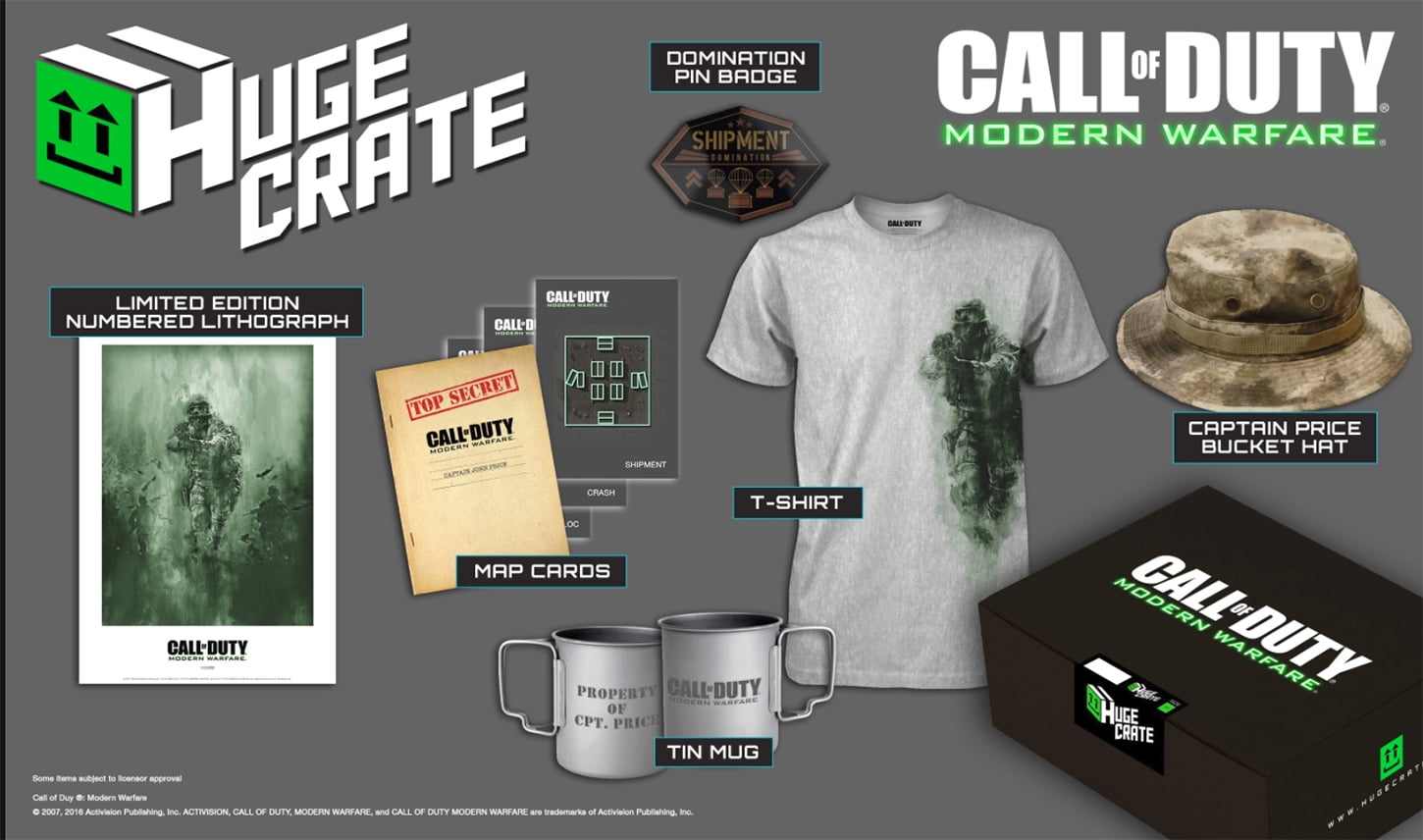 Call of duty modern warfare merch