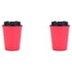thumbnail image 4 of Matsuzay Botella de bebida Taza de agua Taza térmica Exquisita Gran capacidad Al aire libre Estudiante Oficina Leche Jugo Líquido Contenedor Rojo 350ml 2Conjunto, 4 of 6
