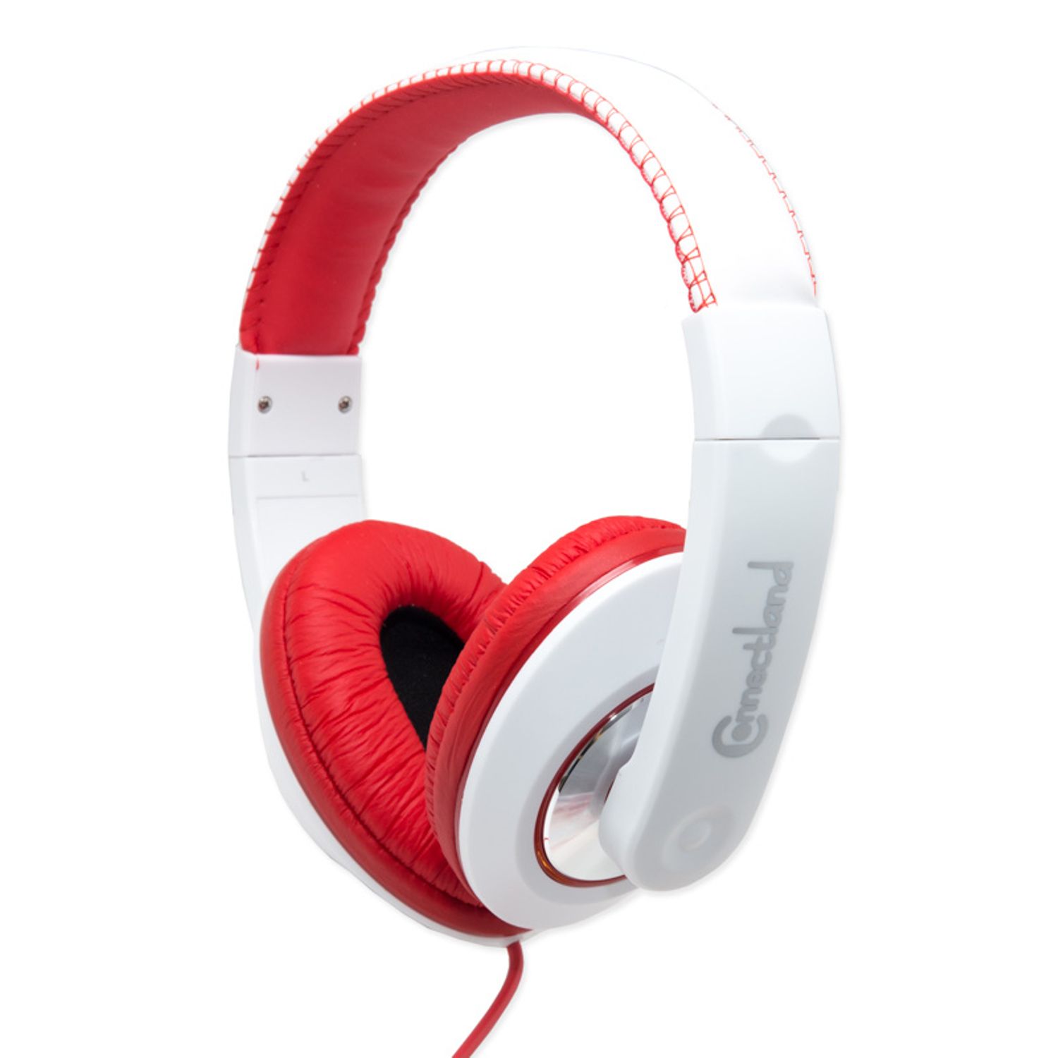 Connectland Fashionable Stylish Stereo OverEar Headphone Headset Red