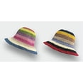 thumbnail image 3 of CoCopeaunts Women Sun Hat Wide Brim Fishing Hat for Women Cute Handmade Woven Straw Hat Foldable Bucket Hat UV Protection Beach Hat, 3 of 6