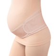 thumbnail image 1 of pink Cinturón abdominal para mujeres embarazadas, cinturón de soporte abdominal transpirable para mujeres embarazadas, cinturón ajustable, 1 of 5