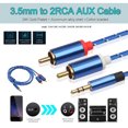 thumbnail image 4 of Cable de Audio 2 RCA a 3,5 mm Estéreo Wdftyju 0,5 m, 4 of 9