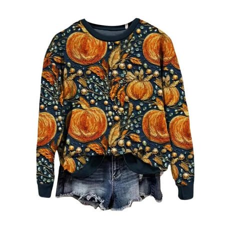 MKLEKYY Long Cardigan Chandail Femme Chandail en Molleton Femme Lecture Livre Chandail Tricoté Mignon Chemise Automne Col Rond Chandail