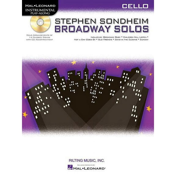 Stephen Sondheim - Broadway Solos: Cello (Paperback)