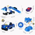 thumbnail image 5 of Screechers-figuras de acción de ataque de bestia para niños, juguetes de transformación, coche de deformación de mosca de velocidad de explosión salvaje, regalos de captura, 5 of 5