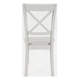 thumbnail image 6 of Jofran Simplicity Solid Wood Classic Cross-Back Dining Chair (Set of 2), 6 of 8