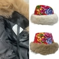 thumbnail image 2 of Warm Beanies with Brim Trapper Hat Ushanka Hat for Skiing Skateboarding, 2 of 12