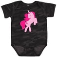 thumbnail image 3 of Inktastic Pink unicorn Girls Baby Bodysuit, 3 of 5