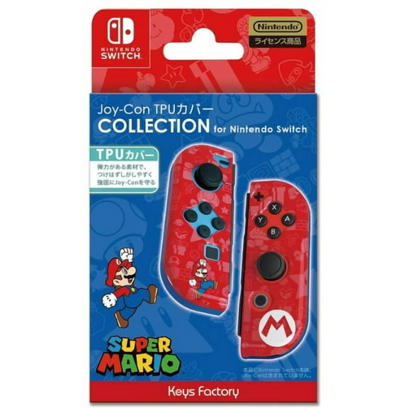 TPU Cover Collection for Nintendo Switch Joy-Con (Super Mario Type-A)