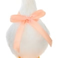 thumbnail image 4 of Duck Tabletop Decoration, White and Peach, 6.5", Easter by Way To Celebrate, 4 of 5